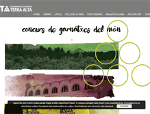 Tablet Screenshot of doterraalta.com